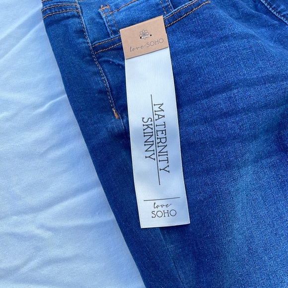 Love SoHo Maternity Jeans Size Small - Picture 3 of 14